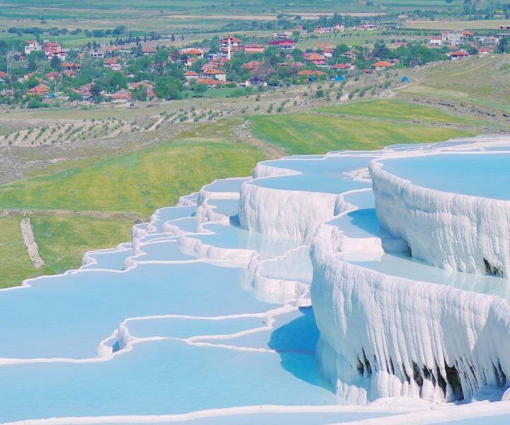Pamukkale from Kusadasi